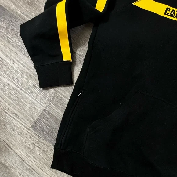 caterpillar icon stripe pullover hoodie - Picture 5 of 13